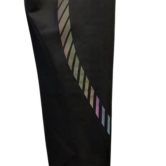 Athleta Women's Spectrum Sonar Reflective 7/8 Leggings Size S Black Activewear - Picture 4 of 12